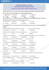 Đề thi giữa kì 1 Tiếng Anh 11 Global Success - Đề số 6